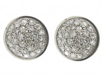Round Diamond Studded Earrings