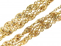 18ct Gold French Guard Chain