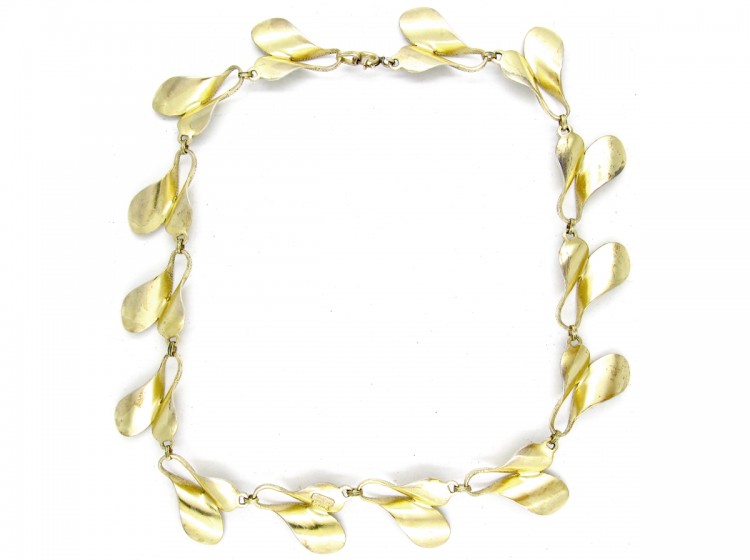 Theodor Fahrner Silver Gilt Necklace