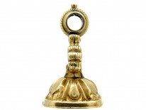 Regency Gold Cased Seal with Carnelian Base