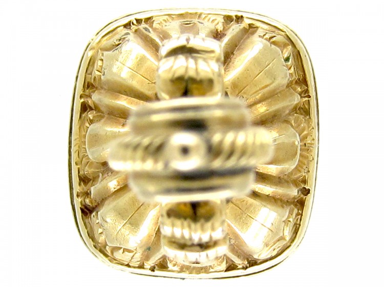 Regency Gold Cased Seal with Carnelian Base