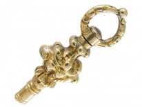 Georgian Gold Cased Watch Key