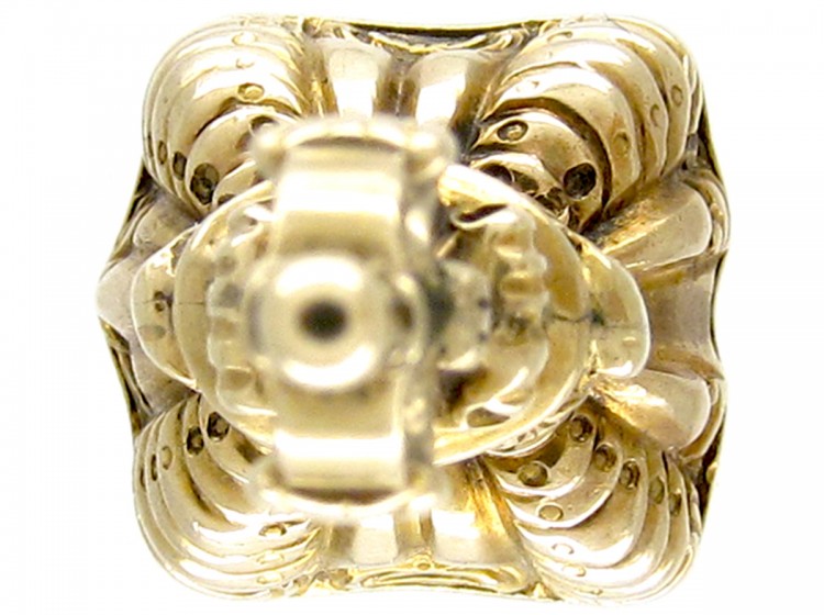 Regency Gold Cased Seal with Amethyst Base