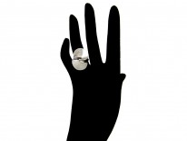 Georg Jensen Silver Twist Ring