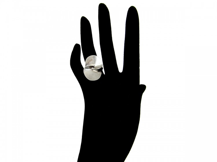 Georg Jensen Silver Twist Ring