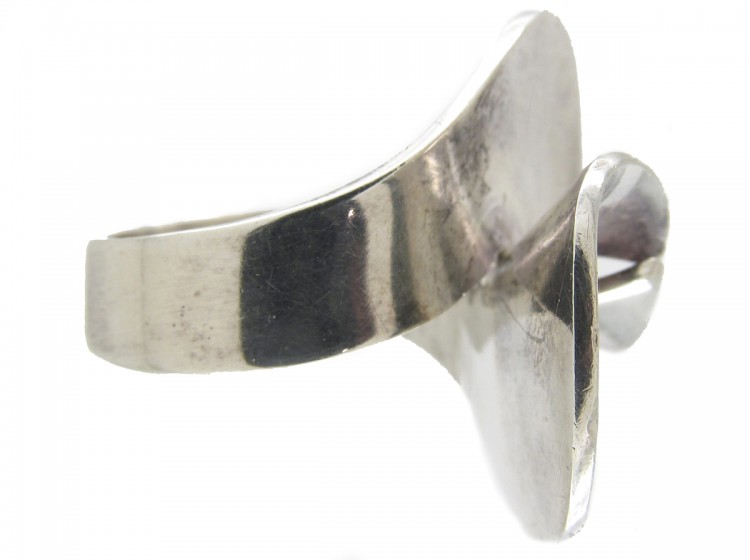 Georg Jensen Silver Twist Ring