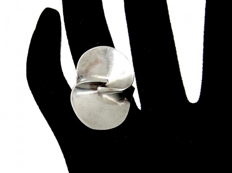 Georg Jensen Silver Twist Ring
