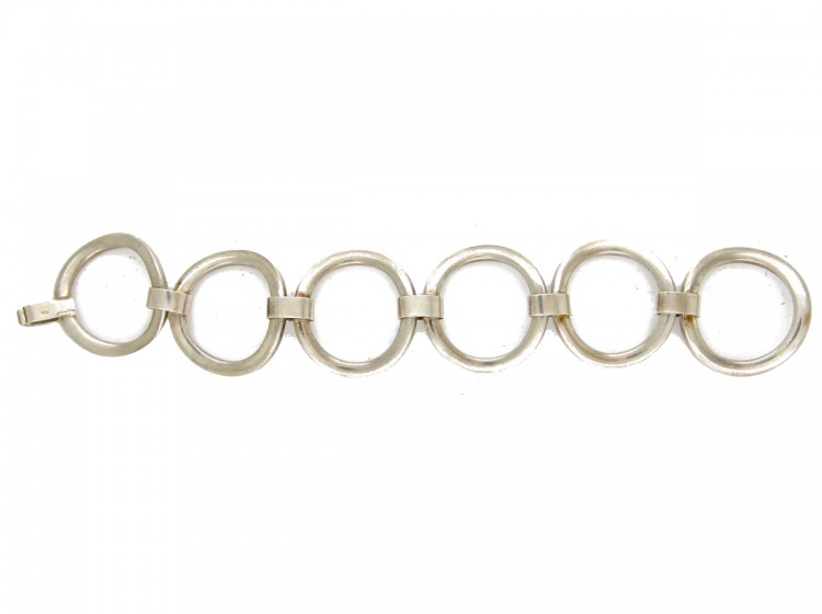 Silver Rings Bracelet