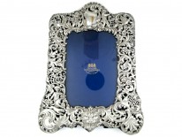 Victorian Silver Photograph Frame