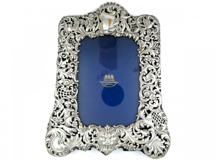 Victorian Silver Photograph Frame