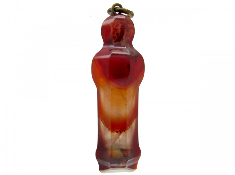 Victorian Carved Cornelian Whistle