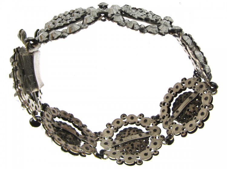 Georgian Cut Steel Bracelet