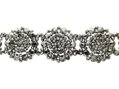 Georgian Cut Steel Bracelet