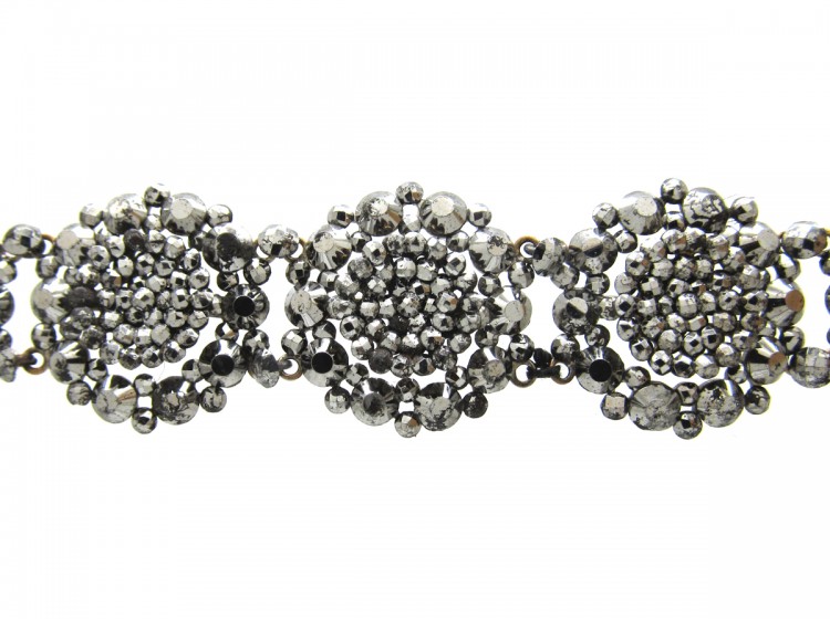 Georgian Cut Steel Bracelet