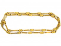 Georgian 18ct Gold Guard Chain