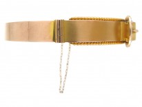 9ct Gold Victorian Buckle Bangle