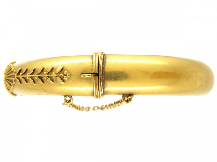 Victorian 18ct Gold & Diamond Bangle