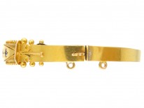 Sapphire & Diamond Edwardian Bangle
