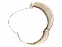 Victorian Silver & Gold Overlay Bangle