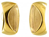 French 18ct Gold Geometric Cufflinks by Pierre Cardin