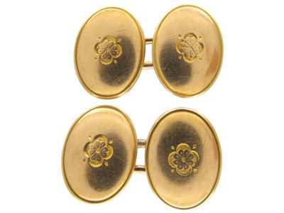 18ct Gold Victorian Cufflinks