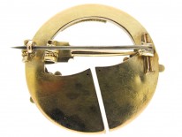 Victorian Celtic 18ct Gold Brooch