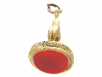 Gold Cased Kangaroo Victorian Seal