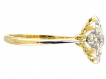 Edwardian Diamond Cluster Ring