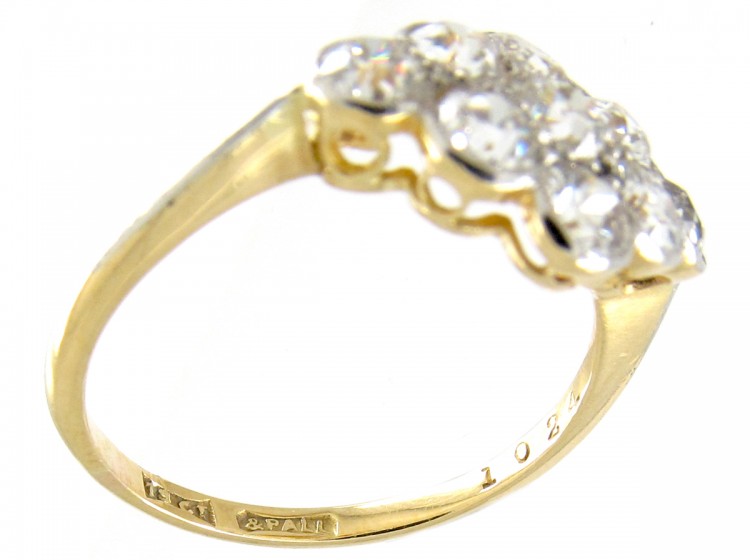 Edwardian Diamond Cluster Ring