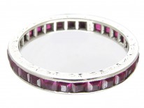 Art Deco Ruby Eternity Ring