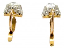 Diamond Drop 18ct Gold Earrings