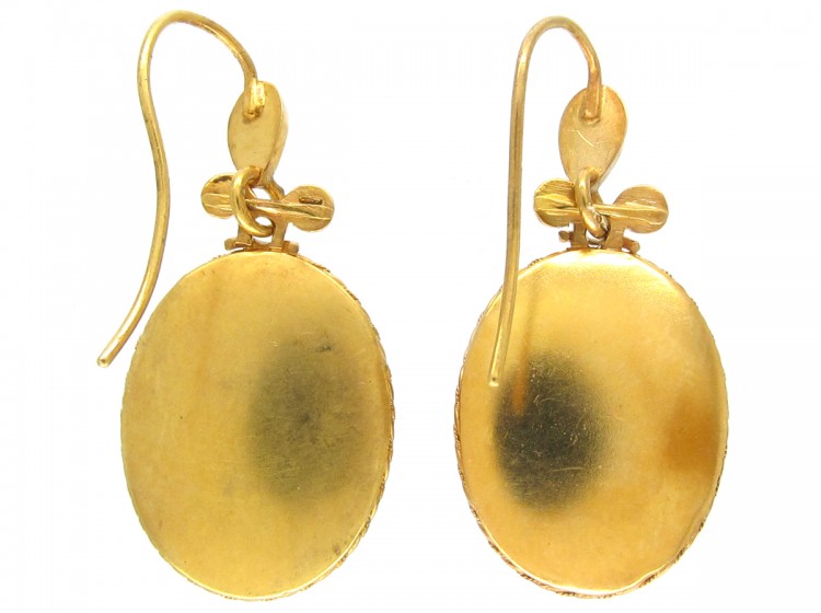 15ct Gold Victorian Earrings