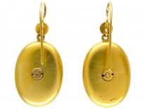 Victorian 15ct gold Assyrian Style Earrings