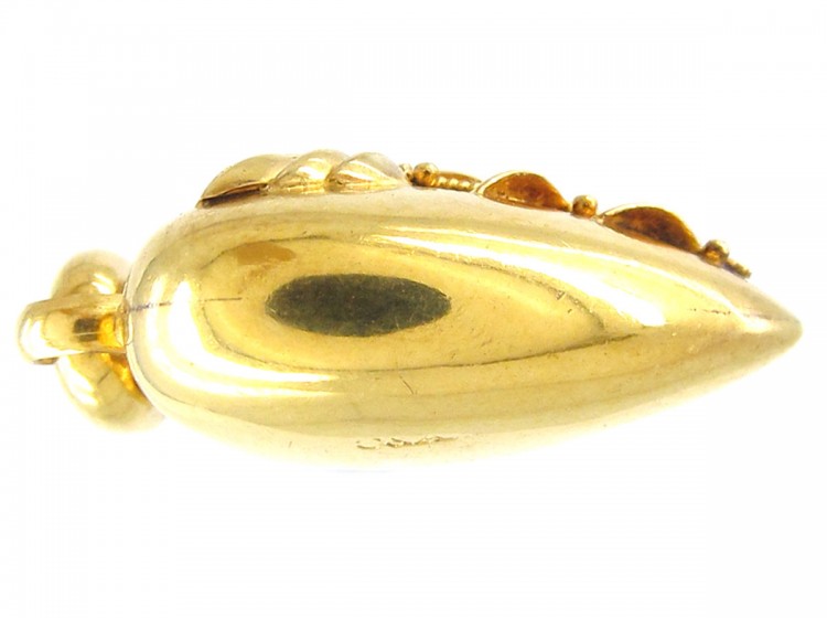 15ct Gold Victorian Heart Pendant