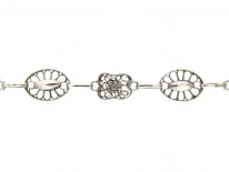 Victorian Silver Guard Chain