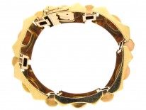 18ct Two Colour Gold Art Deco Bracelet