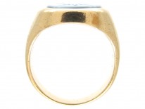 Sardonyx Intaglio Signet Ring