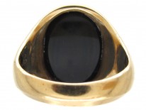 Sardonyx Intaglio Signet Ring