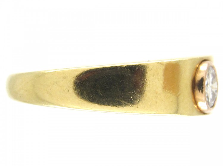 Ruby & Diamond 18ct Gold Ring