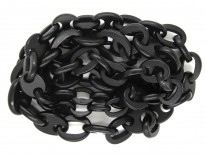 Victorian Vulcanite Long Guard Chain