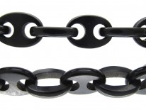 Victorian Vulcanite Long Guard Chain