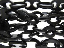 Victorian Vulcanite Long Guard Chain