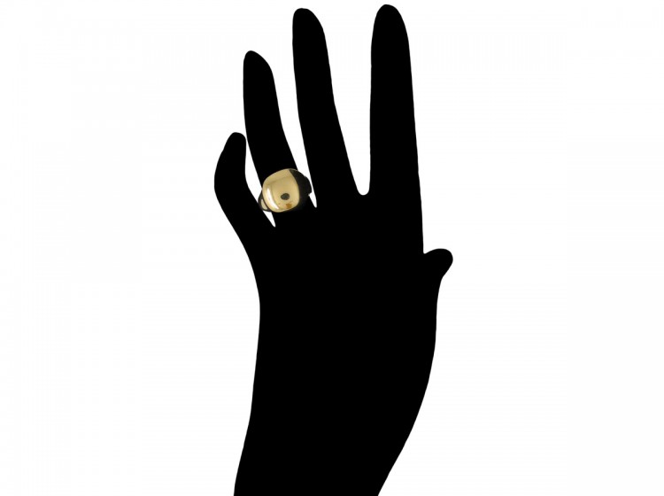 18ct Gold Plain Ring