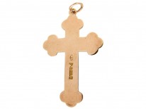 9ct Gold Edwardian Cross