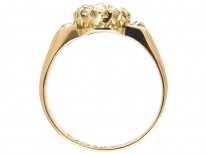 Victorian 18ct Gold & Diamond Cluster Ring