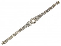 Silver, Marcasite & Pearl Bracelet