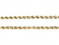 Victorian 9ct Gold Prince of Wales Twist Chain