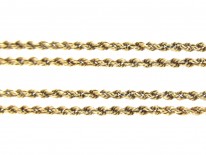 Victorian 9ct Gold Prince of Wales Twist Chain