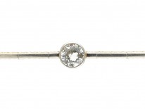 Art Deco Single Stone Diamond Bracelet