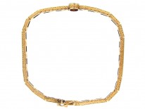 Art Deco Single Stone Diamond Bracelet